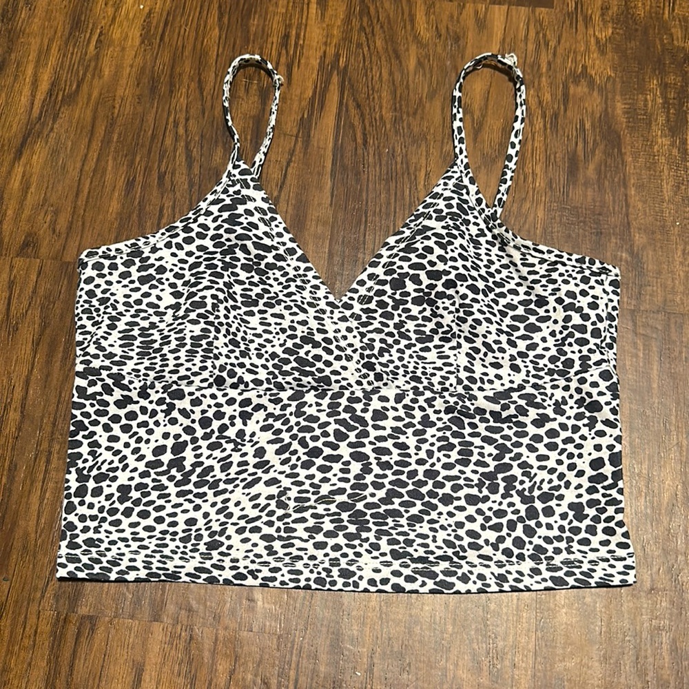 Cropped tank top